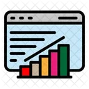 Estadistica Grafico Analisis Icono