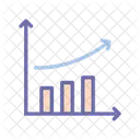 Gráfico de crecimiento  Icono