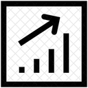 Gráfico de crecimiento  Icono
