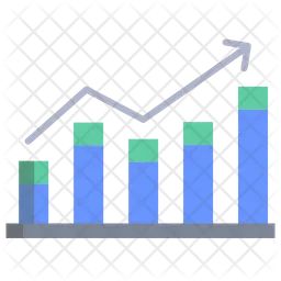 Gráfico de crecimiento  Icono