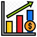 Grafico De Crecimiento Cuadro De Analisis Grafico Icon