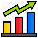 Grafico De Crecimiento Cuadro De Analisis Grafico Icon