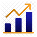 Grafico De Crecimiento Crecer Infografia Icono