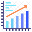 Grafico De Crecimiento Crecimiento Analitico Crecimiento Analitico Icono