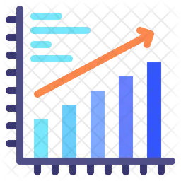 Gráfico de crecimiento  Icono