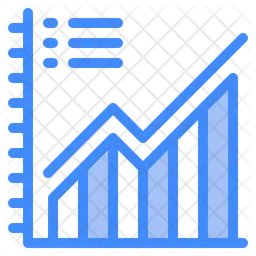 Gráfico de crecimiento  Icono