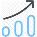 Criptomoneda Grafico Estadistica Icono