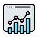 Gráfico de crecimiento  Icono