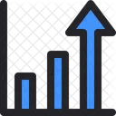 Gráfico de crecimiento  Icono