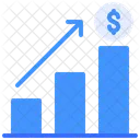 Gráfico de crecimiento  Icono