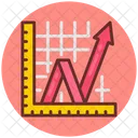 Grafico De Crecimiento Analisis Analisis Icon