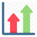 Gráfico de crecimiento  Icono