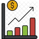 Grafico De Crecimiento Grafico Tabla Icono