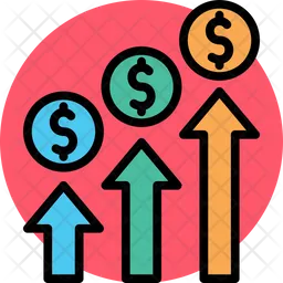 Tabla de crecimiento del dólar  Icono