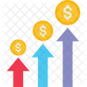 Tabla De Crecimiento Del Dolar Tabla Grafico Icono