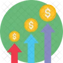 Tabla De Crecimiento Del Dolar Tabla Grafico Icono