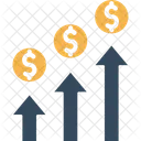 Tabla De Crecimiento Del Dolar Tabla Grafico Icono