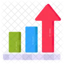 Grafico De Negocios Grafico De Crescimento Analise De Dados Ícone