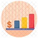 Gráfico de crescimento  Ícone