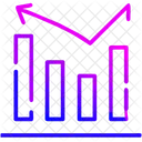 Gráfico de crescimento  Ícone