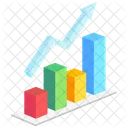 Grafico De Crescimento Analises Grafico Ícone