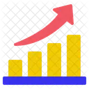 Gráfico de crescimento  Ícone