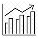 Grafico De Crescimento Ascensao Lucro Ícone