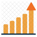 Gráfico de crescimento  Ícone
