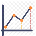 Grafico Arredondado Diagrama Ícone