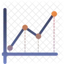 Gráfico de crescimento  Ícone