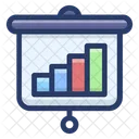 Grafico De Crescimento Grafico De Barras Analise De Dados Ícone