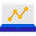 Analise Grafico De Crescimento Analise Ícone