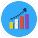 Grafico De Crescimento Melhorar Analise De Dados Ícone