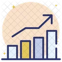 Gráfico de crescimento  Ícone