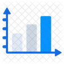 Grafico De Crescimento Analise De Negocios Apresentacao Grafica Ícone