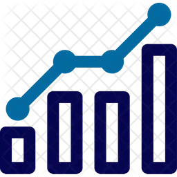 Gráfico de crescimento  Ícone