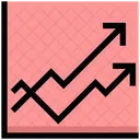 Negocios Financeiro Grafico Ícone