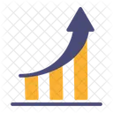 Gráfico de crescimento  Ícone
