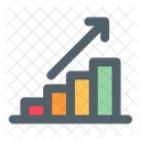 Grafico Crescimento Estatisticas Icon