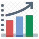 Grafico De Crescimento Grafico Vendas Ícone