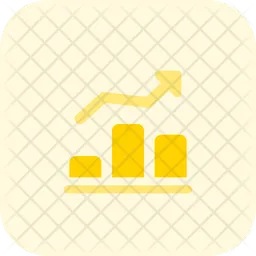 Gráfico de crescimento  Ícone