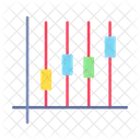 Gráfico de crescimento  Ícone