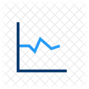 Gráfico de crescimento  Ícone