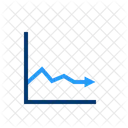 Gráfico de crescimento  Ícone