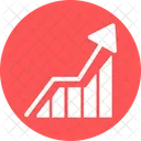 Grafico De Crescimento Analise Grafico Ícone