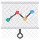 Gráfico de crescimento  Ícone