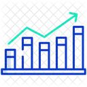 Grafico De Crescimento Crescimento Analises Ícone