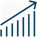 Gráfico de crescimento  Ícone