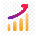 Gráfico de crescimento  Ícone