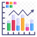 Gráfico de crescimento  Ícone